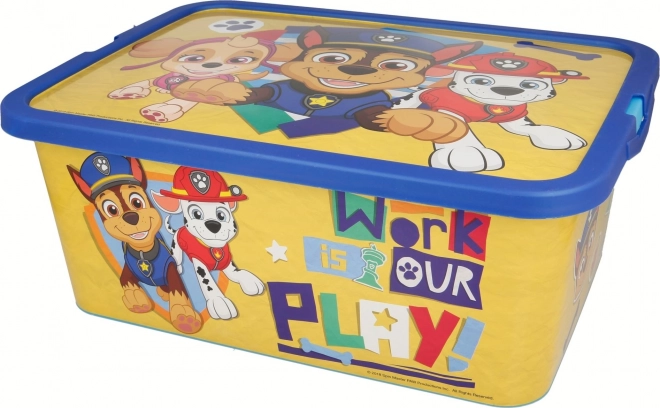 Scatola di stoccaggio Paw Patrol 13l