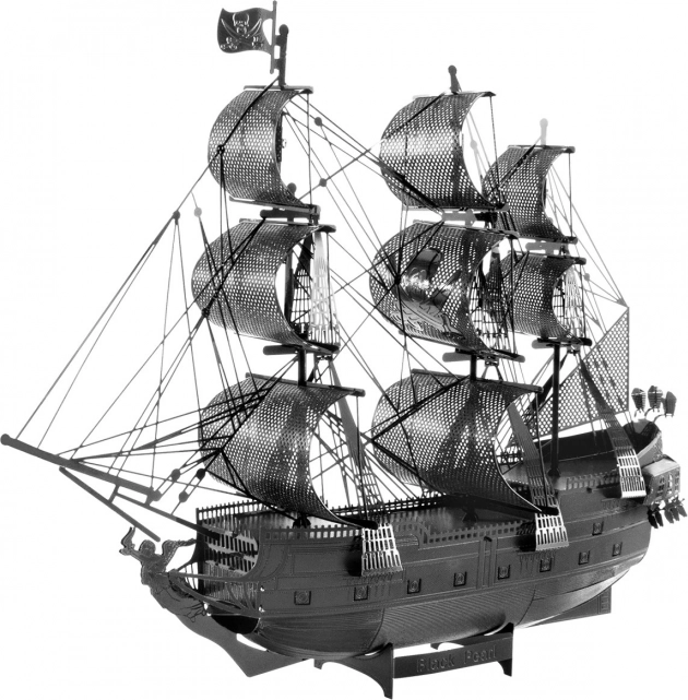 METAL EARTH puzzle 3D Black Pearl - Perla Nera - nero (ICONX)
