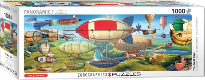 Eurographics puzzle panoramico Grande gara 1000 pezzi