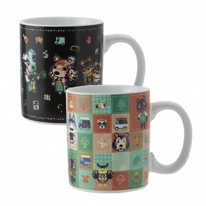 Tazza termocromatica Animal Crossing