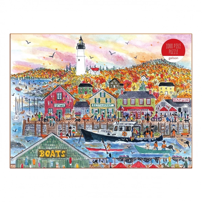 Puzzle Galison Autunno al Mare 1000 Pezzi