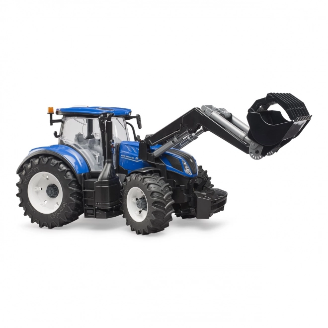 Trattore con caricatore frontale Bruder New Holland T7.315