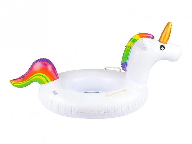 Anello gonfiabile per bambini a forma di unicorno per piscina