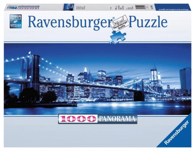 Puzzle panoramico RAVENSBURGER Lucente New York 1000 pezzi