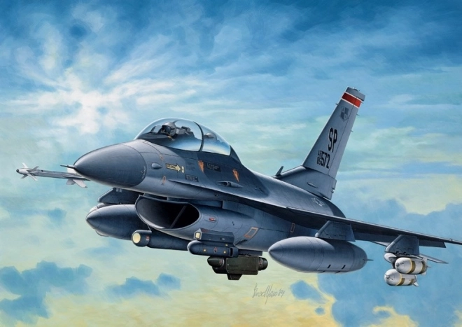 Modello in plastica F-16 C/D Night Falcon