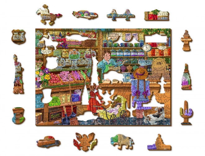 Puzzle in legno 3D Flower Shop