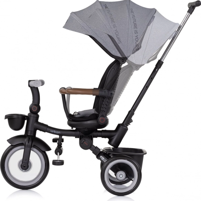 Chipolino Triciclo con canopy Urban 2 in 1 Antracite