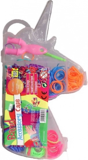 Set di elastici colorati Loom 380 pezzi