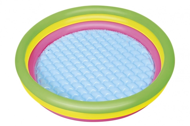 Piscina Gonfiabile Tre Colori 102 x 25 cm