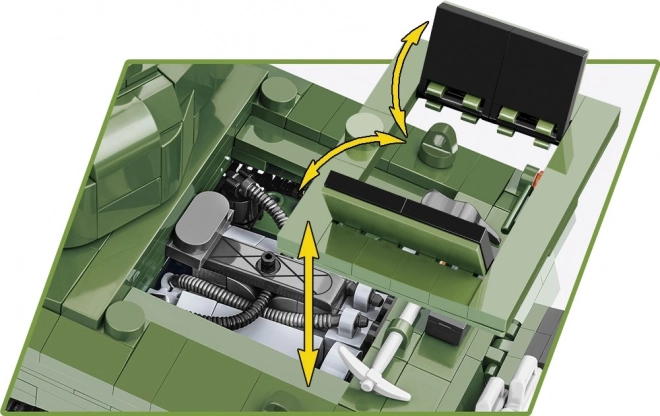 Modello di carro armato M4A3 Sherman COBI