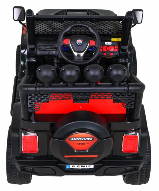 Auto fuoristrada Raptor Drifter Flames + Telecomando + Trazione 4x4 + Spazio di stivaggio + Partenza lenta + MP3 LED