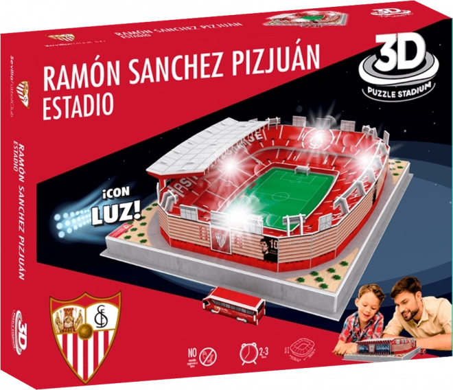 Puzzle 3D Stadio Santiago Ramón Sánchez-Pizjuán - FC Sevilla