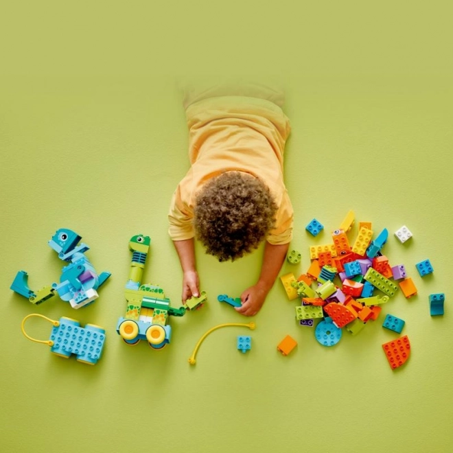 Costruzioni LEGO DUPLO 3 in 1: Dinosauri su Ruote