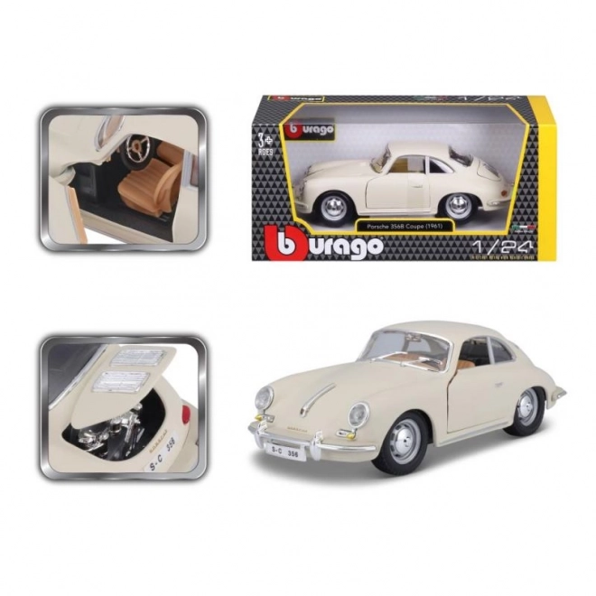 Modellino Porsche 356B Coupé Bburago scala 1:24