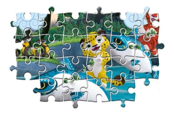 Puzzle Maxi Acqua Leo E Tig