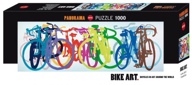 Puzzle Panorama Bike Art 1000 Pezzi