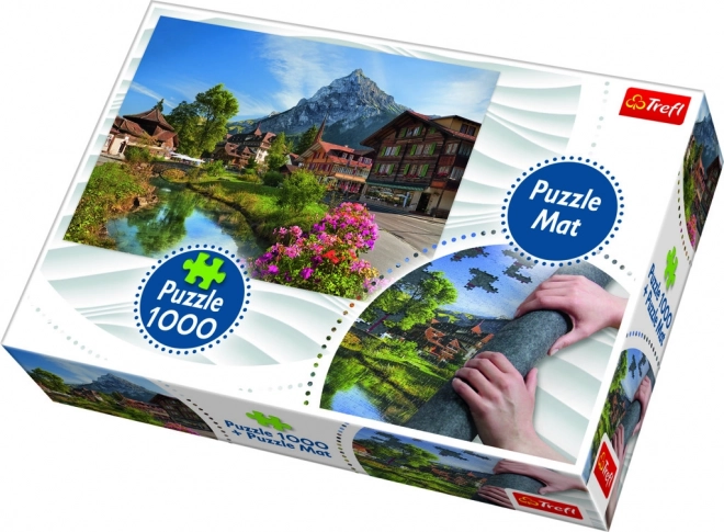 Puzzle Alpi Estive 1000 Pezzi con Tappetino - TREFL