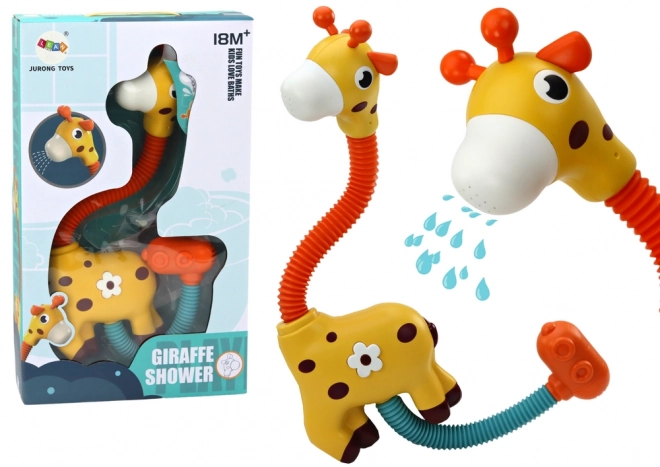 Giocattolo da Bagno Doccia Spruzzatore Giraffa Gialla