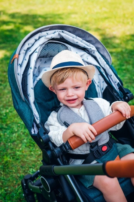 Passeggino combinato MoMi 2 in 1 verde