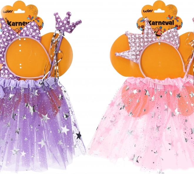 Set di carnevale fata viola