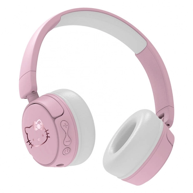 Cuffie wireless bambini Hello Kitty rosa