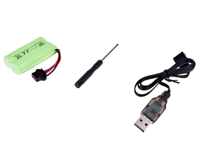Batteria ricaricabile con ricarica USB