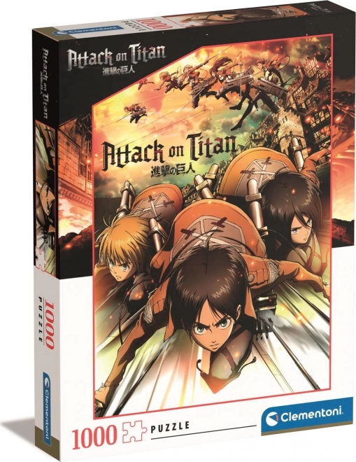 Puzzle ATTACK ON TITAN 1000 Pezzi di Clementoni