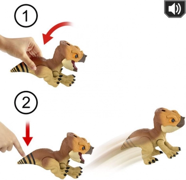 Dinosauro interattivo Jurassic World Mattel