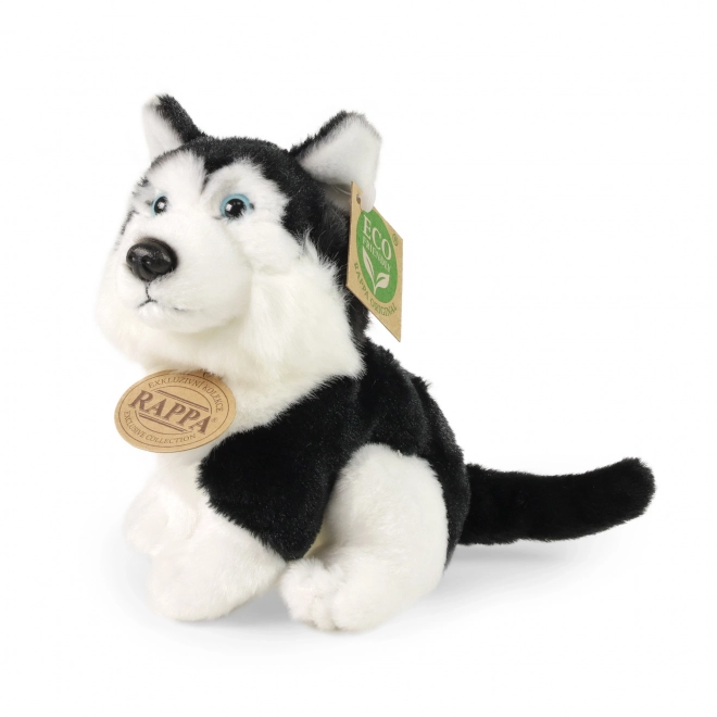 Cane Husky in Peluche 16 cm Eco-friendly