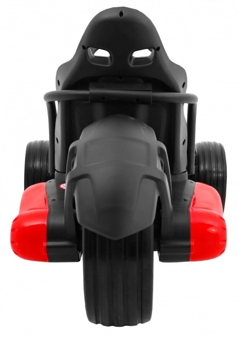 Kart per bambini Bolid XR-1 a batteria Rosso + manubrio regolabile + sedile sagomato