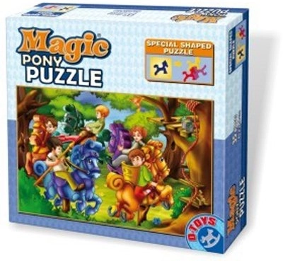 Puzzle Cavalieri 35 pezzi D-TOYS