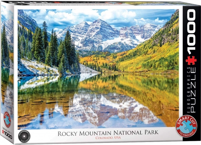 Puzzle Parco Nazionale delle Montagne Rocciose EUROGRAPHICS 1000 pezzi