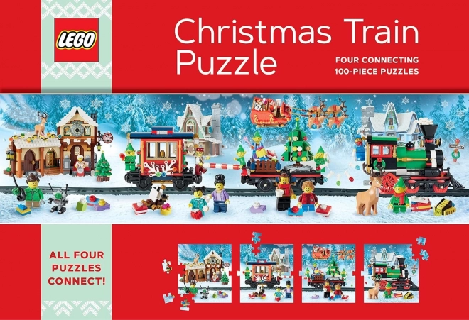 Puzzle Di Natale LEGO Trenino