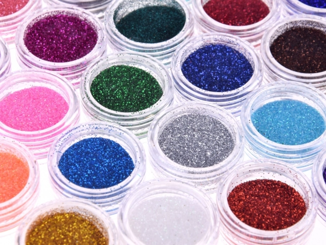 Set per Tatuaggi Glitter per Bambini 24 Colori