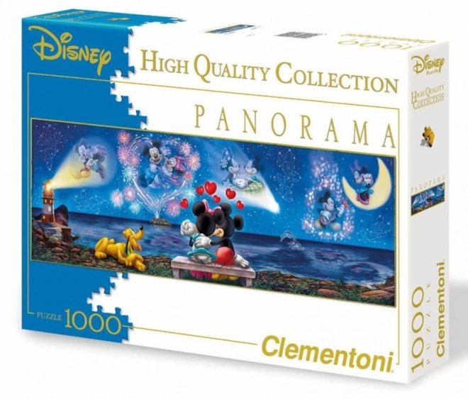 Puzzle panoramico Mickey e Minnie 1000 pezzi