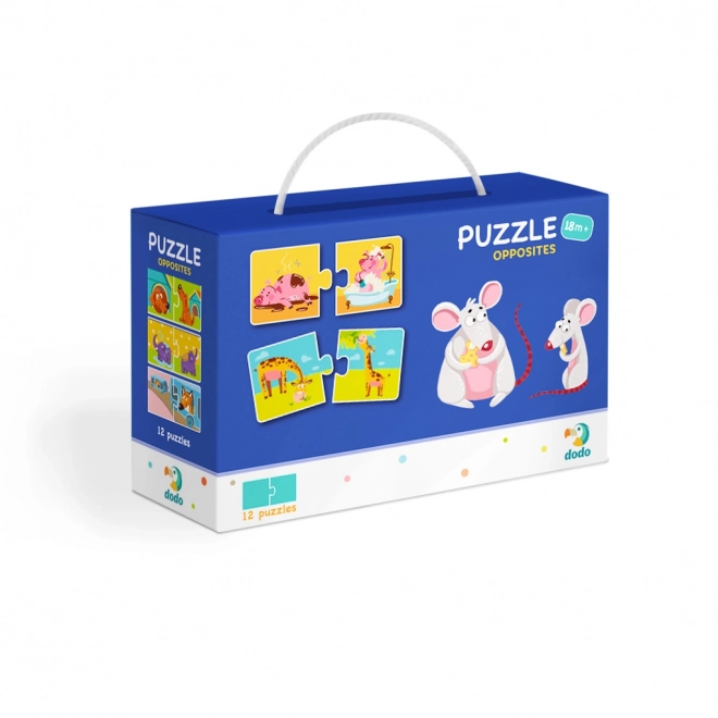 Puzzle Duo Opposti -12x2 pezzi