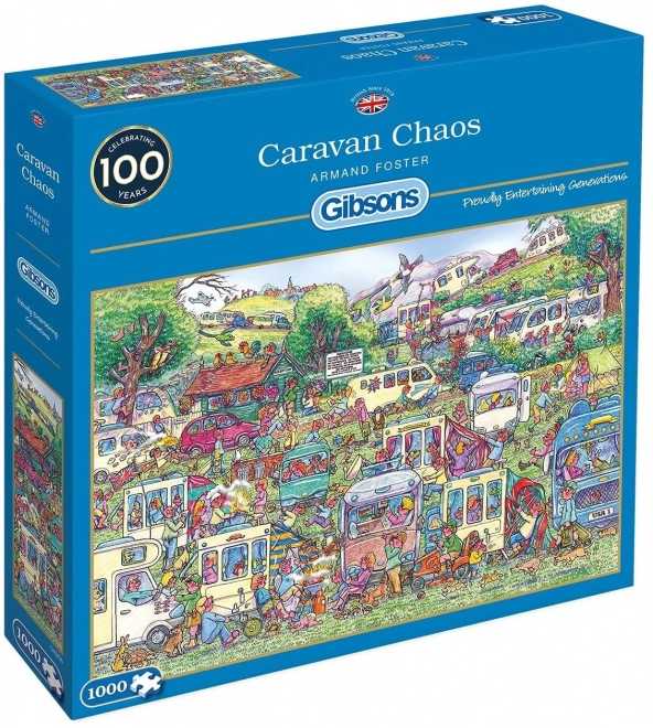 Puzzle del caos dei caravan 1000 pezzi