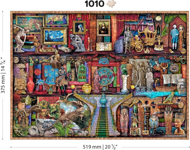 Puzzle in legno Museo con 1010 pezzi