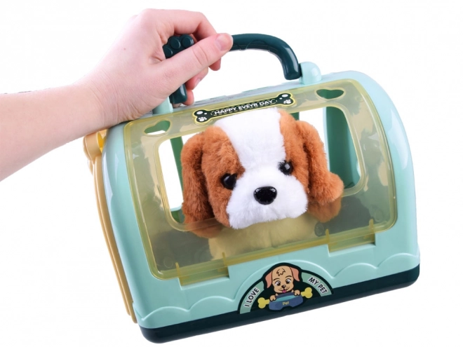 Cucciolo interattivo con carico e accessori