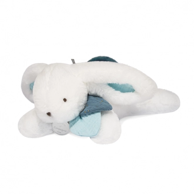 Set regalo con peluche Coniglietto blu scuro 25 cm