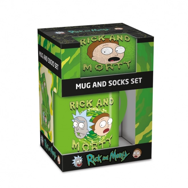 Set regalo da uomo Rick e Morty