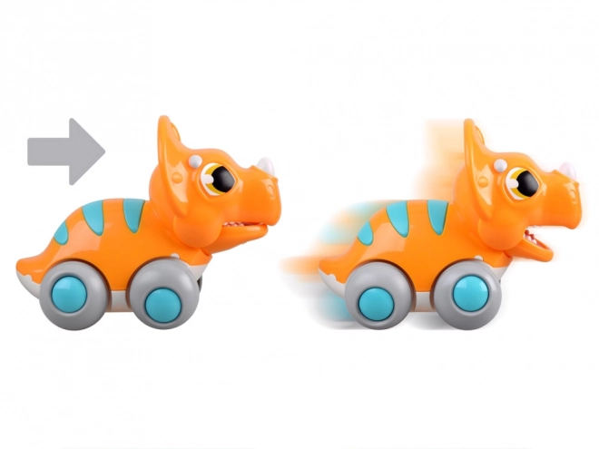 Dinosauro Giocattolo a Raggiungimento Incline – Arancione