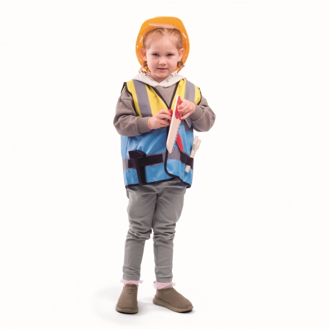 Costume da costruttore per bambini di Bigjigs Toys