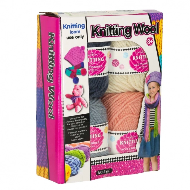 Set di filati per maglieria 4 pezzi