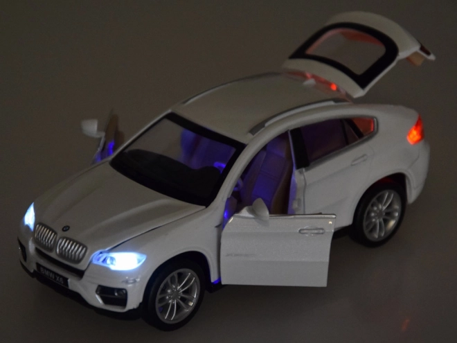 Auto metallo BMW X6 giocattolo scala 1:32