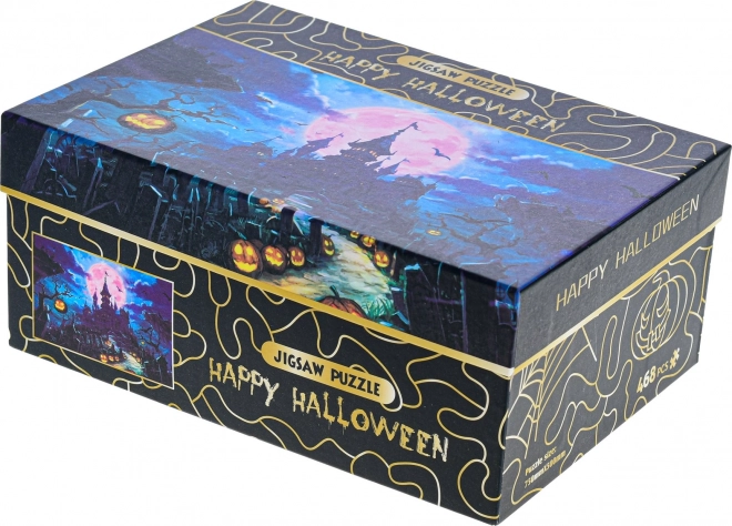 Puzzle Happy Halloween: Castello Stregato 468 Pezzi