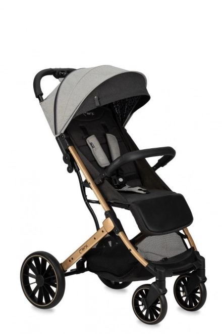 Passeggino sportivo MoMi Estelle Dakar leopard grigio