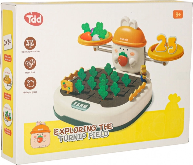 Gioco interattivo per bambini - Campo di carote