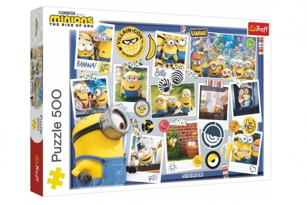 Puzzle Minions Bláznivá Foto Collezione 500 Pezzi