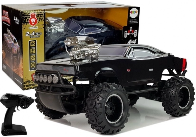 Auto fuoristrada telecomandato 4x4 nero